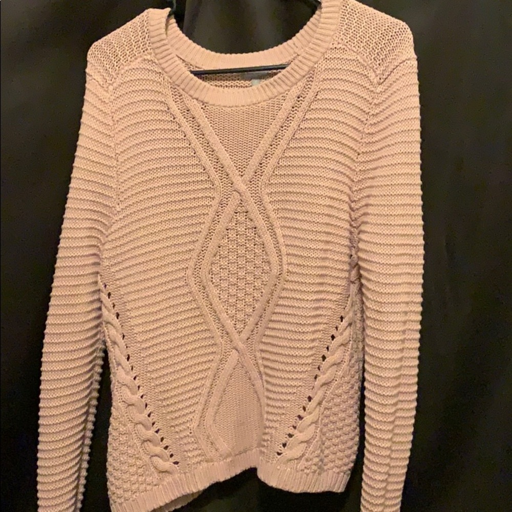 Pink knitted sweater - Picture 3 of 4